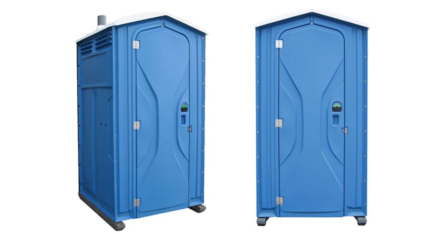 Long-term porta potty units on site in Winchester, Tennessee